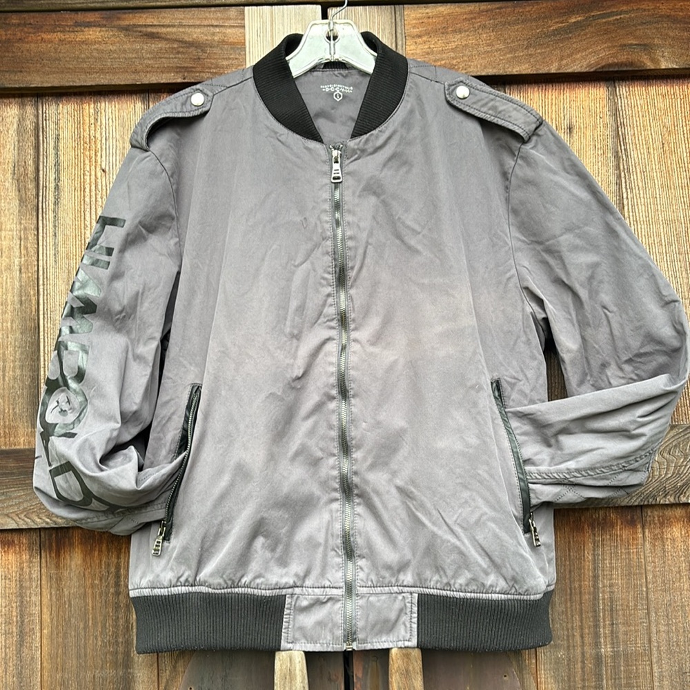 Humboldt Republic Gray Bomber Jacket